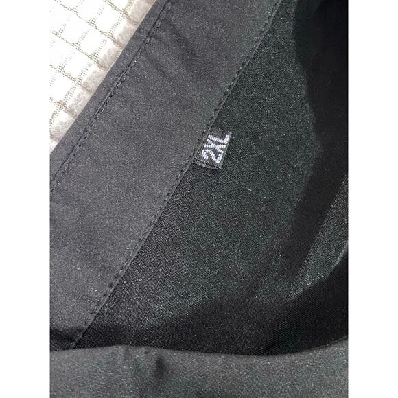 Men's Metalic Disco Rainbow Short Sleeve Button Shirt 2XL  27x30 - Picture 5 of 8